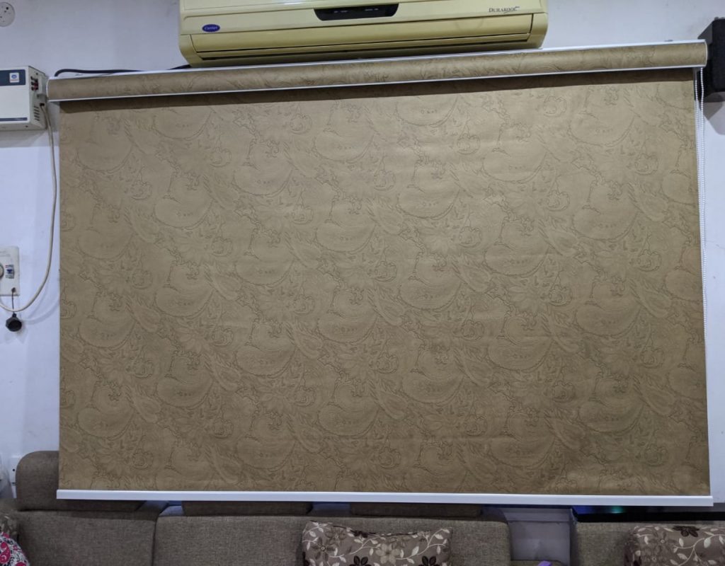 Special blackout Designer roller blinds