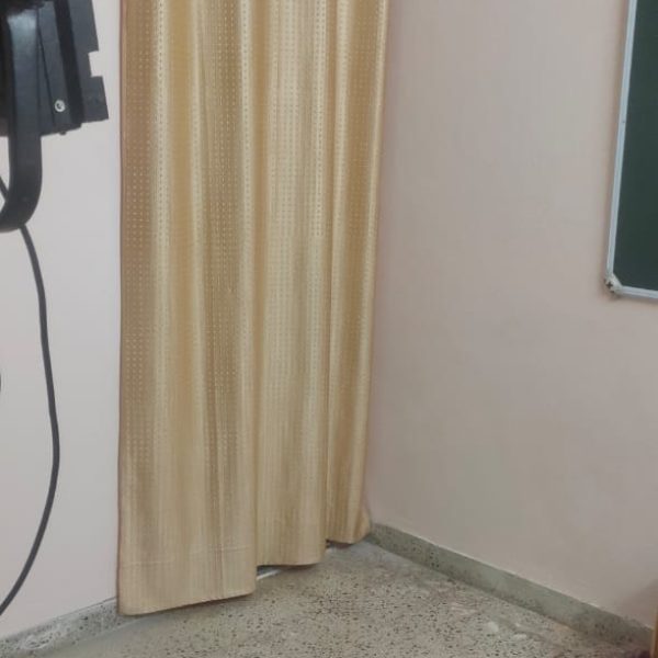 Golden Finish Curtains