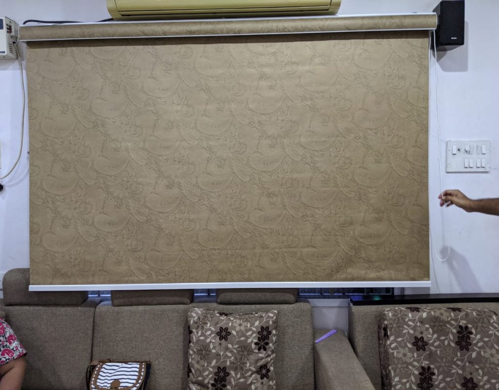 Special blackout Designer roller blinds