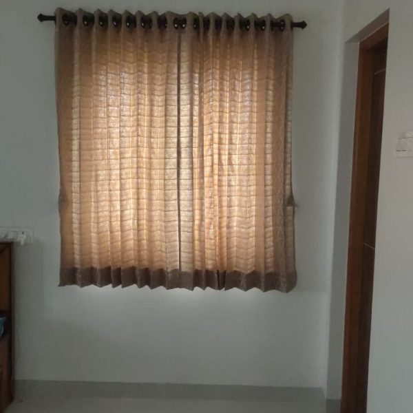 Curtains work with Rod and Fittings