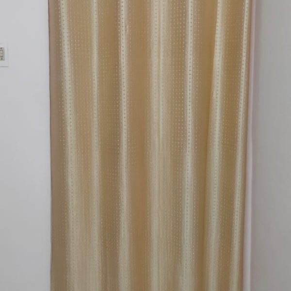 Golden Finish Curtains